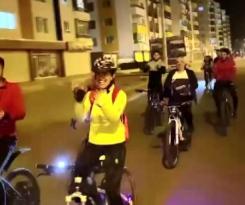 Diyarbakır’da bir bisiklet grubu kısıtlama saatinde şehir turu attı