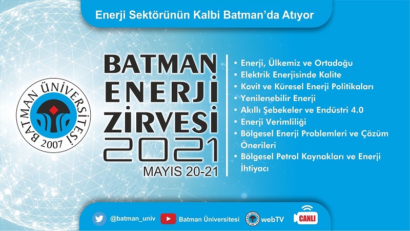 “Batman Enerji Zirvesi 2021” başlıyor