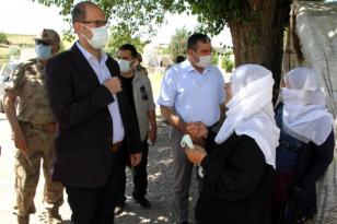 Kaymakam Türkmen kırsal mahallelerde vatandaşlarla buluştu