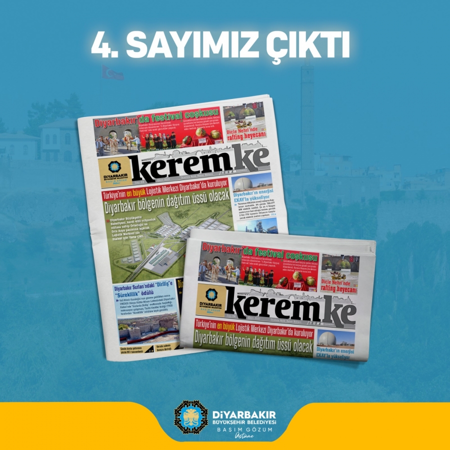 Diyarbakır’da “Keremke” aylık haber bülteninin dördüncü sayısı okuyucuyla buluştu