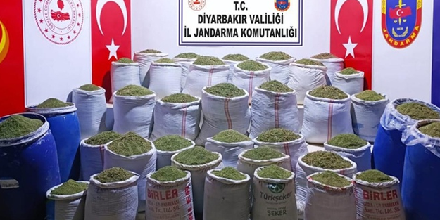 Diyarbakır’da 177 Kilo Esrar Ele Geçirildi