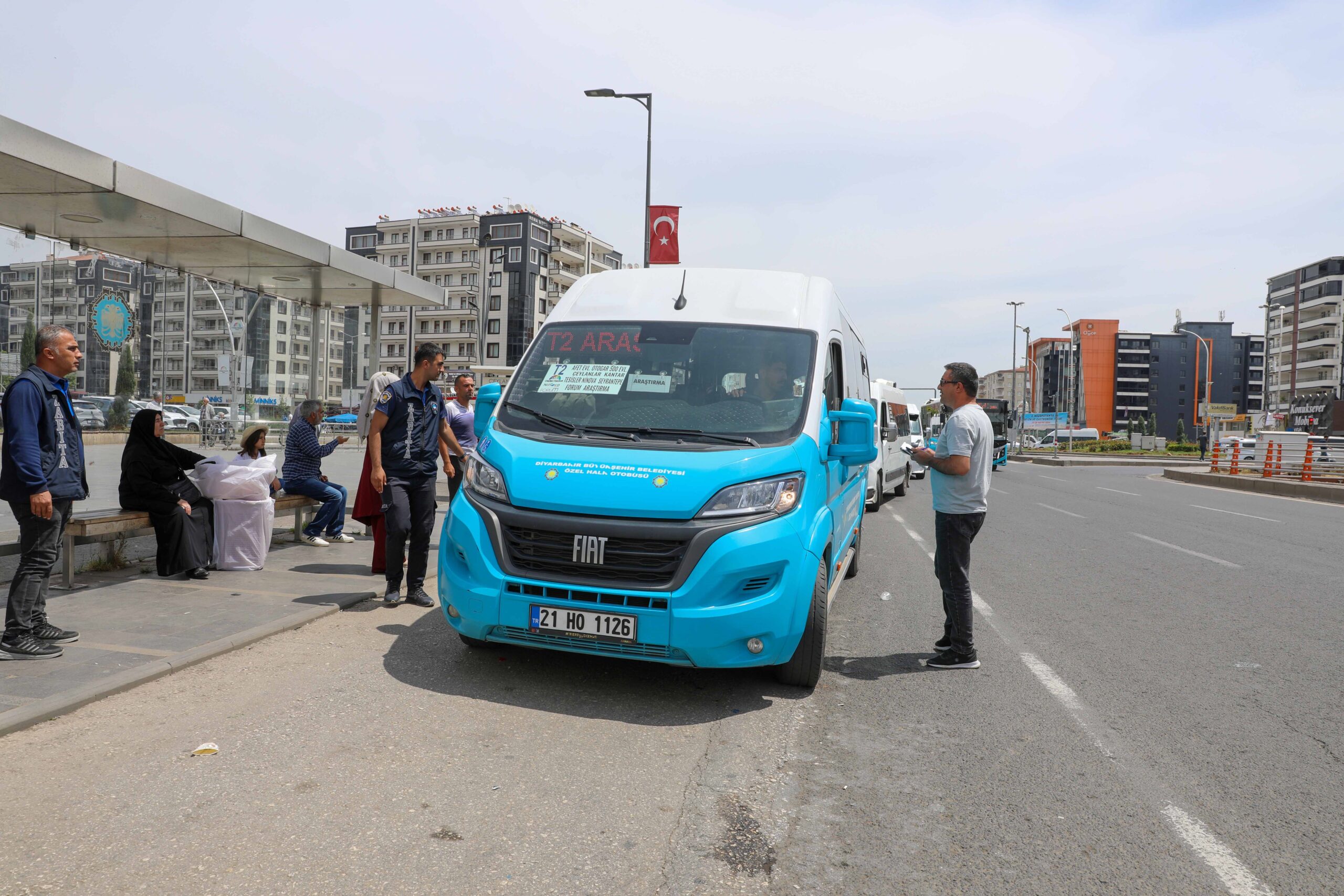 Diyarbakır’da Toplu Taşıma Denetimleri Hız Kesmiyor