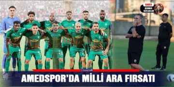 Amedspor’da Milli ara fırsatı