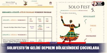 Solofest5’in Geliri Deprem Bölgesindeki Çocuklara