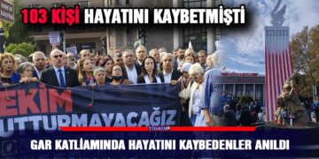 Gar katliamında hayatını kaybedenler anıldı