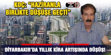 Diyarbakır’da yıllık kira artışında düşüş!