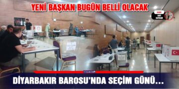 Diyarbakır Barosu’nda seçim günü…