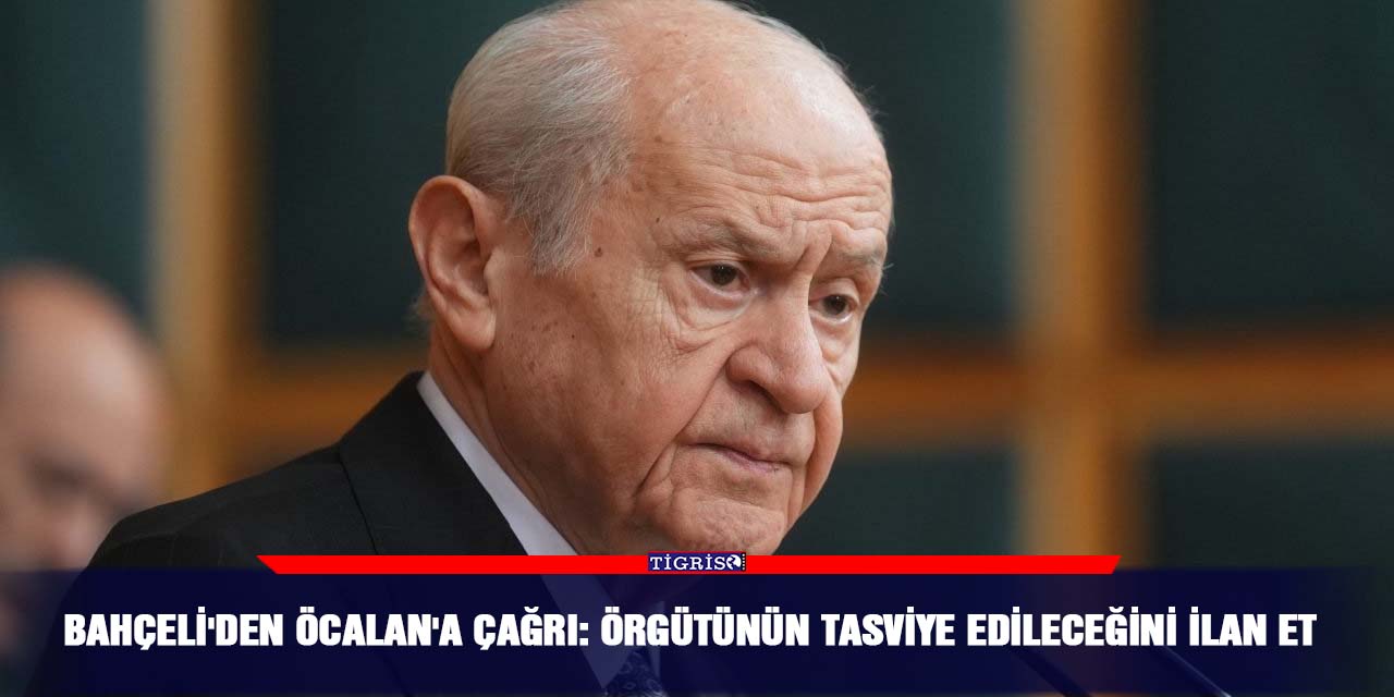 Örgütünün tasviye edileceğini ilan et