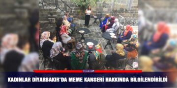 Kadınlar Diyarbakır’da meme kanseri hakkında bilgilendirildi