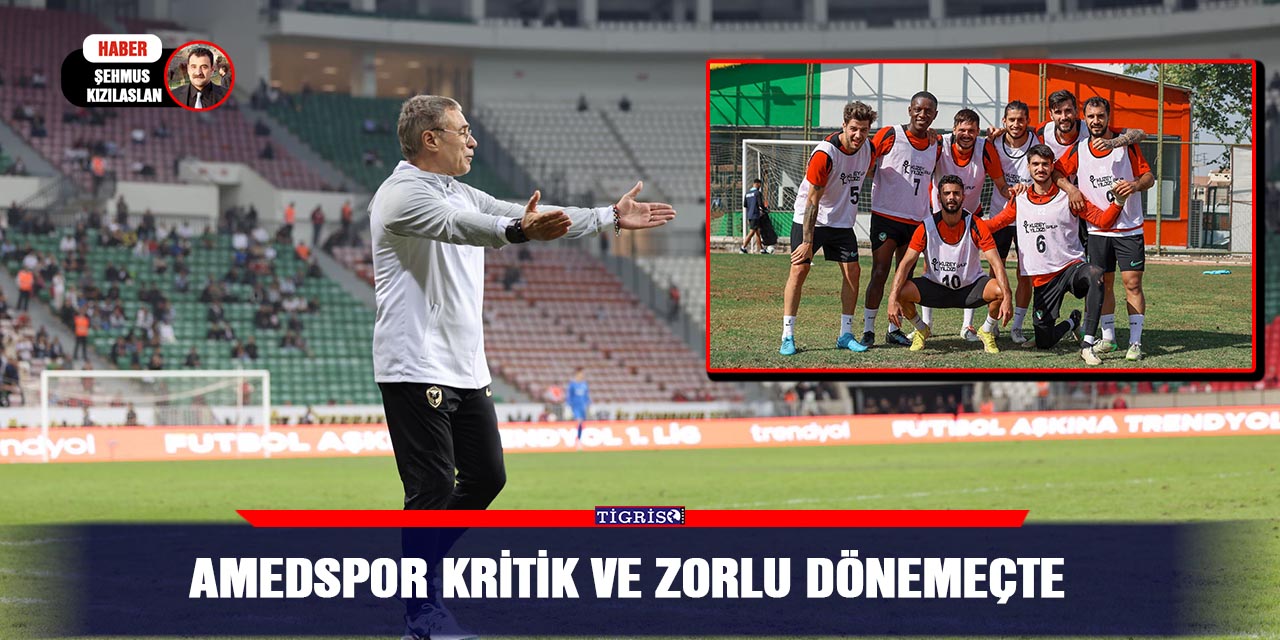 Amedspor kritik ve zorlu dönemeçte