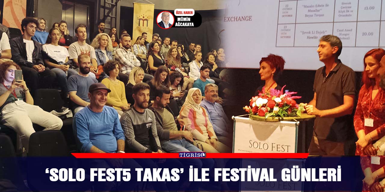 ‘Solo Fest5 Takas’ ile festival günleri