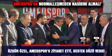 Özgür Özel, Amedspor’u ziyaret etti, destek sözü verdi