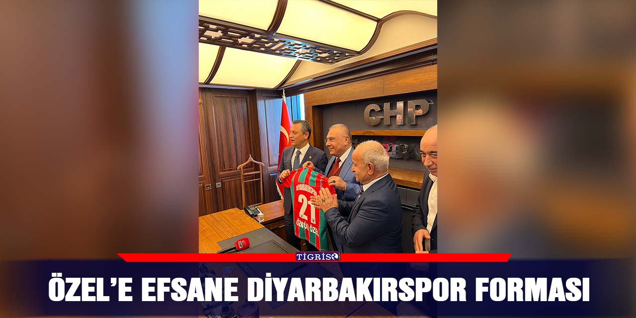 Özel’e efsane Diyarbakırspor forması