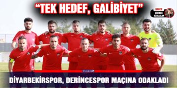 Diyarbekirspor, Derincespor maçına odakladı