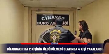 Diyarbakır’da 2 kişinin öldürülmesi olayında 4 kişi yakalandı