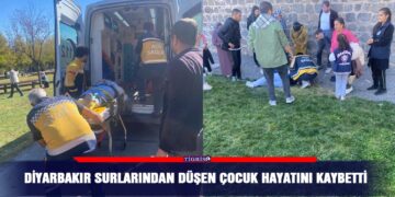 Diyarbakır Surlarından düşen çocuk hayatını kaybetti