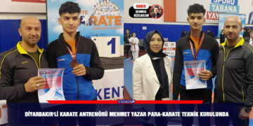 Diyarbakır’li Karate Antrenörü Mehmet Yazar Para-Karate teknik kurulunda