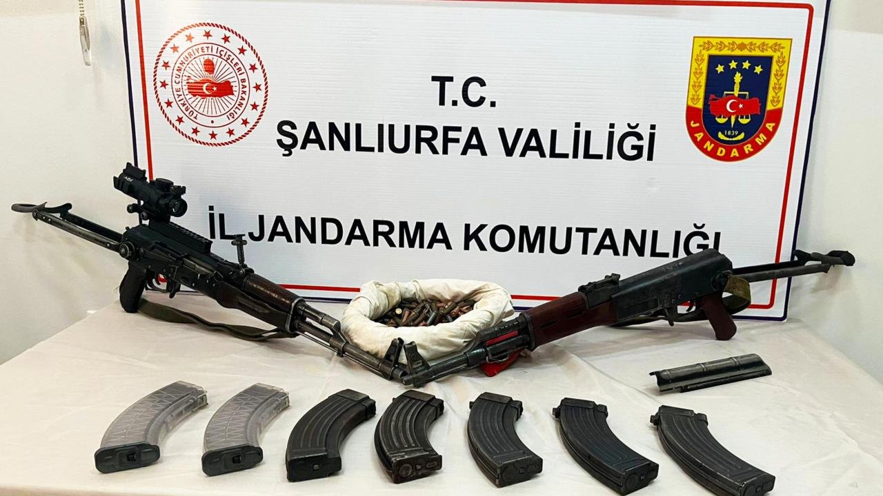 Şanlıurfa’da silah kaçakçılığı operasyonunu