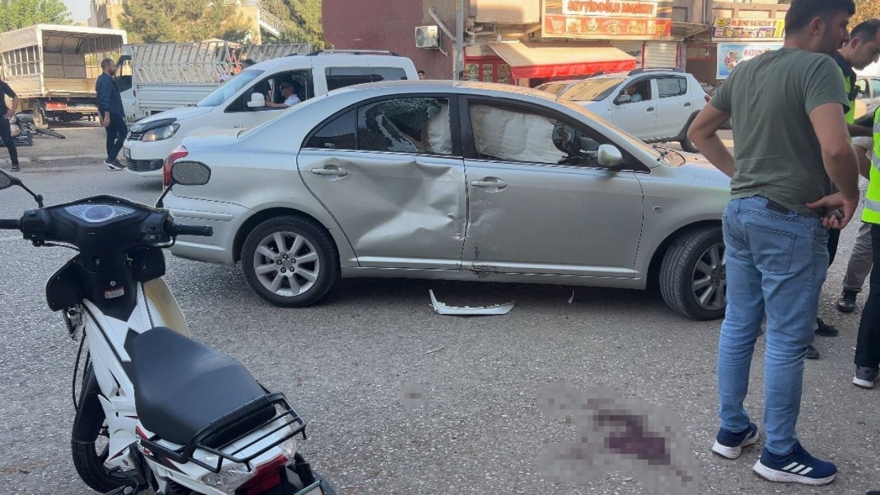 Şanlıurfa’da feci kaza: Sürücü, otomobilin camına saplandı