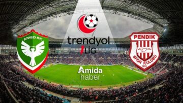 Amedspor-Pendikspor maçı saat kaçta hangi kanalda?