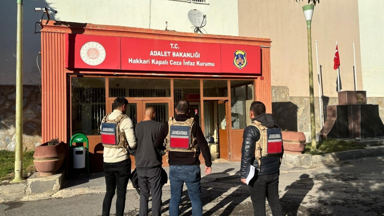 Hakkari’de 23 yıl hapis cezası olan firari yakalandı