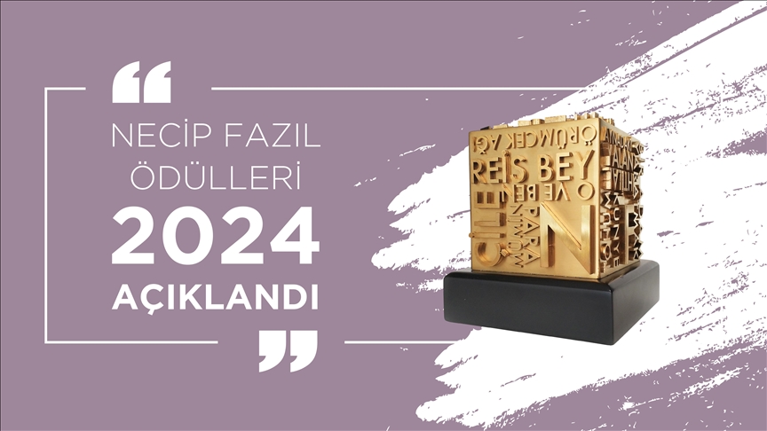 “2024 Necip Fazıl Ödülleri” açıklandı