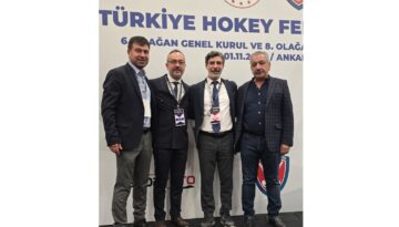 Diyarbakır hokey İl Temsilcisi Veysi Koyun Hokey federasyon yönetiminde