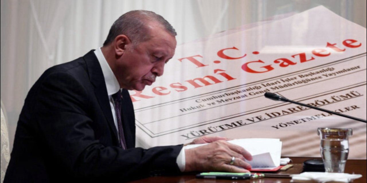 Erdoğan’ın yeni atama kararları Resmi Gazete’de