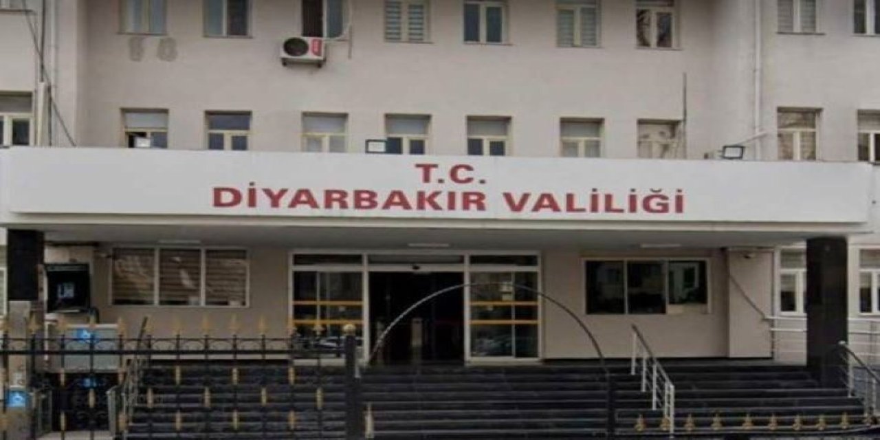 Valilik açıkladı: Diyarbakır’da yürüyüş yasağı