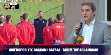 Amedspor YİK Başkanı Baysal: Takım toparlanacak