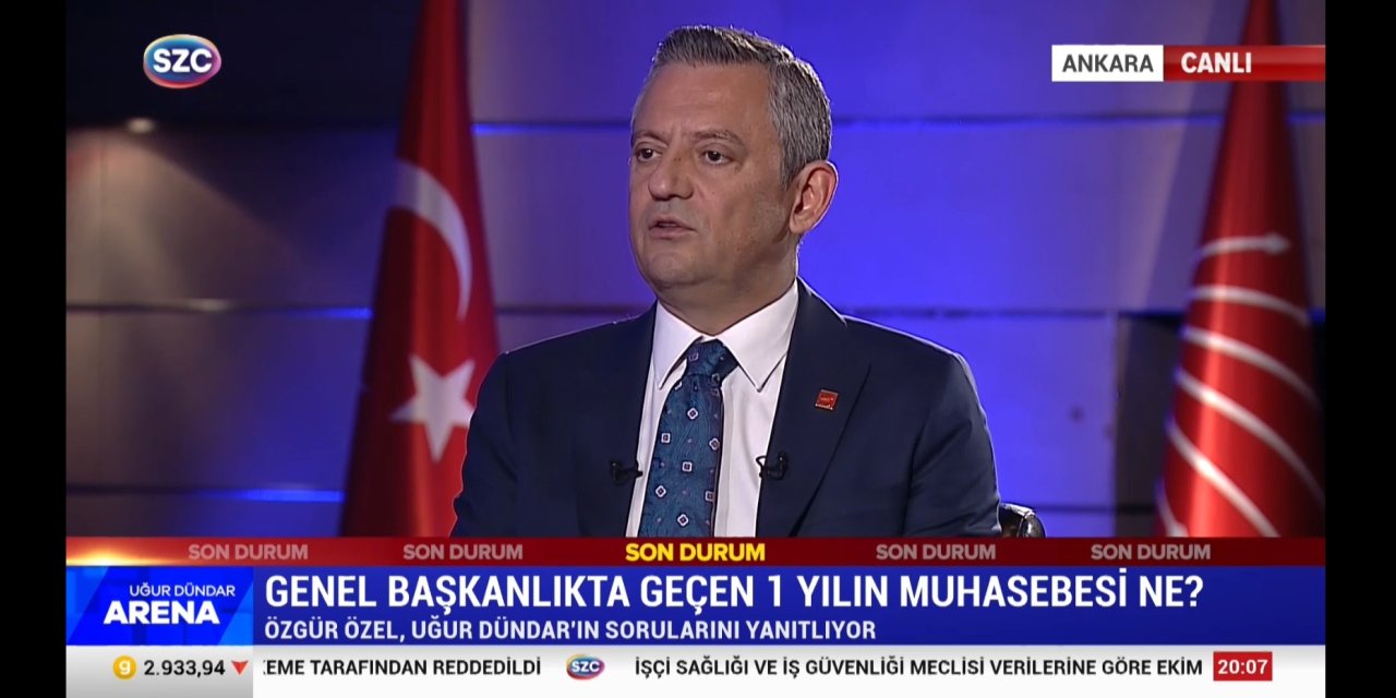 Özel’den normalleşme açıklaması