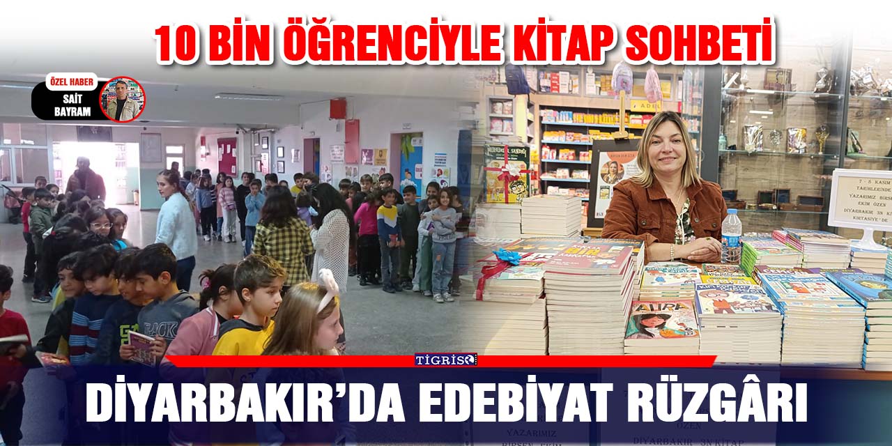 Diyarbakır’da edebiyat rüzgârı