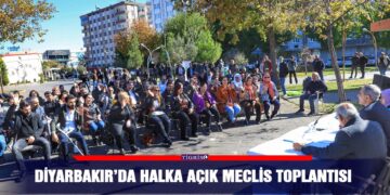 Diyarbakır’da halka açık meclis toplantısı