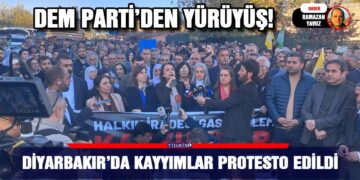 Diyarbakır’da Kayyımlar protesto edildi