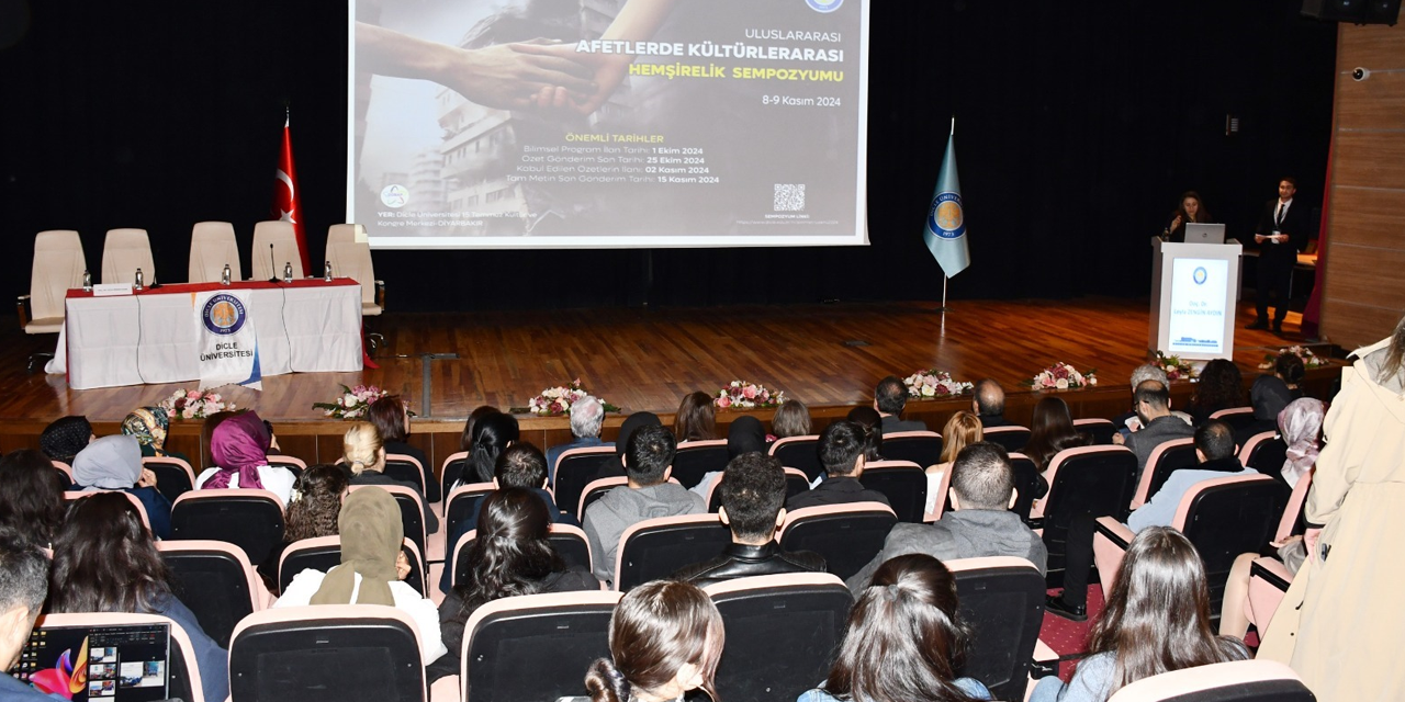 Dicle Üniversitesi’nde Afet Hemşireliği Sempozyumu