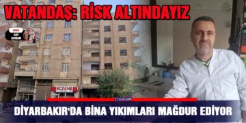 Diyarbakır’da bina yıkımları mağdur ediyor