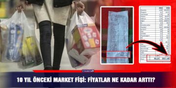 10 yıl önceki market fişi: Fiyatlar ne kadar arttı?