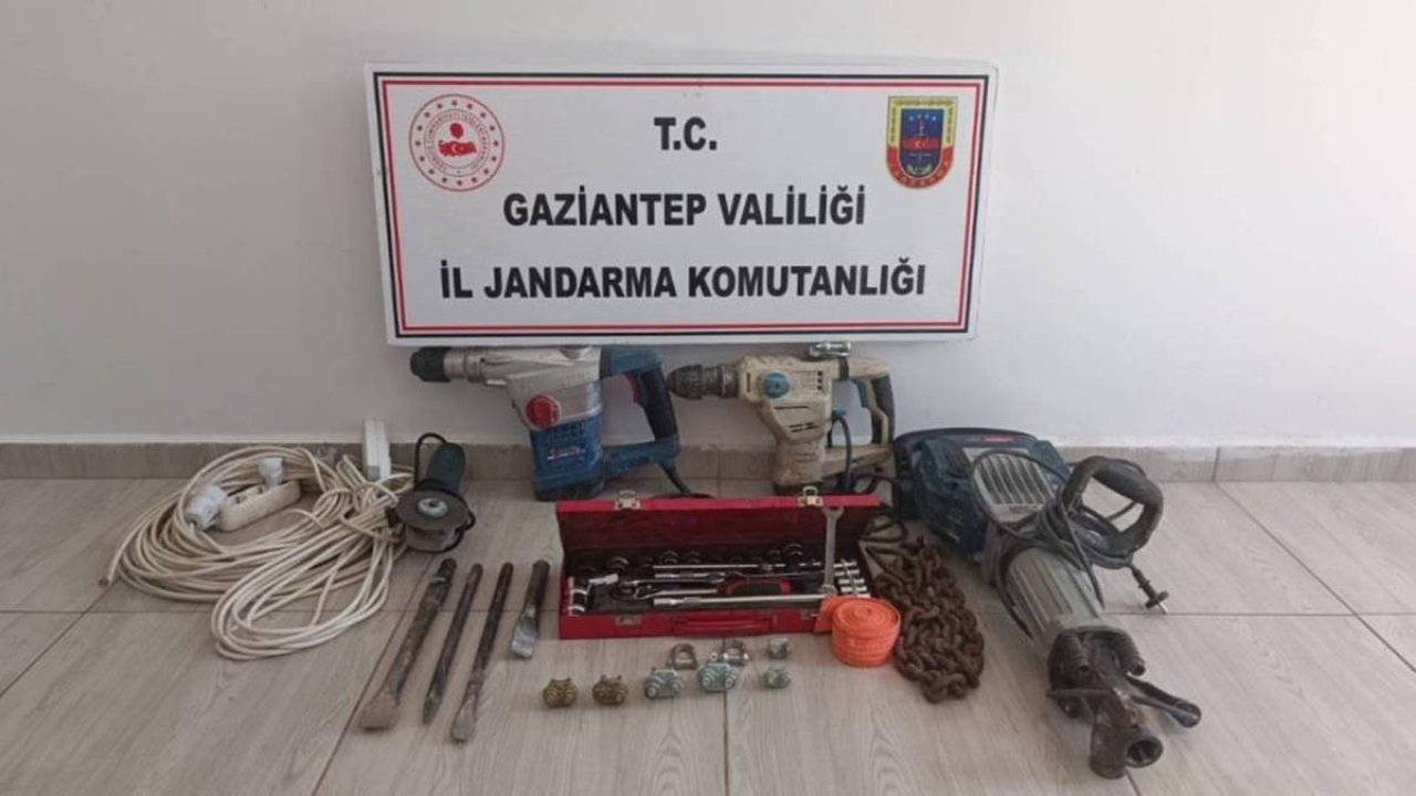 Gaziantep’te 21 hırsızlık olayı aydınlatıldı: 29 tutuklama