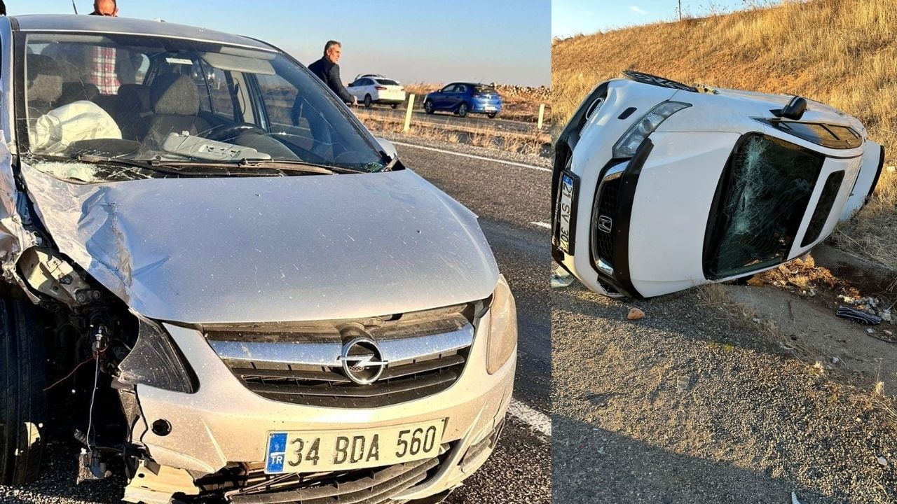 Diyarbakır'da trafik kazası: 5 yaralı