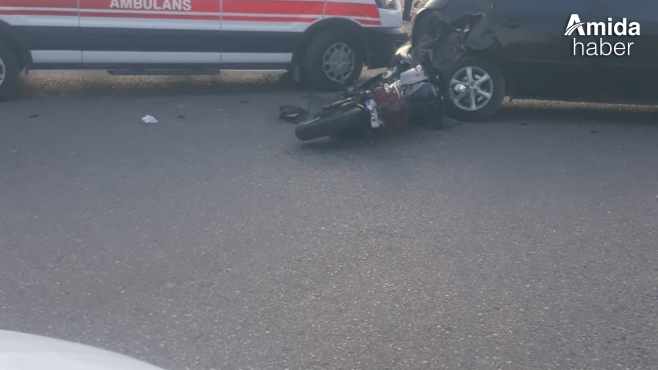 Şanlıurfa’da Otomobil ile Motosiklet Çarpıştı: 1 Yaralı