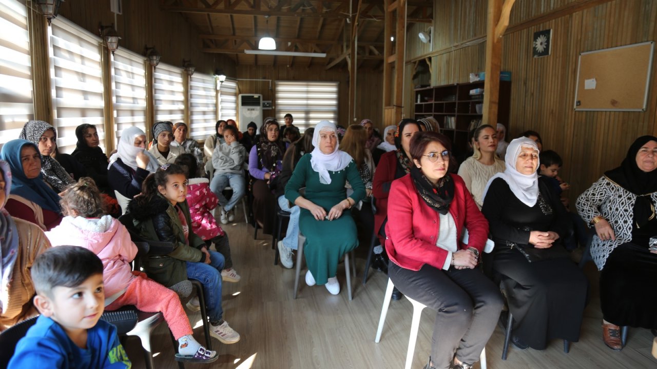 Diyarbakır’da kadınlara şiddet semineri: Türkçe sunum!