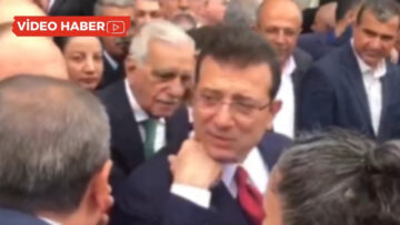 VİDEO- İmamoğlu’ Mardin’de Ahmet Türk’ü ziyaret etti