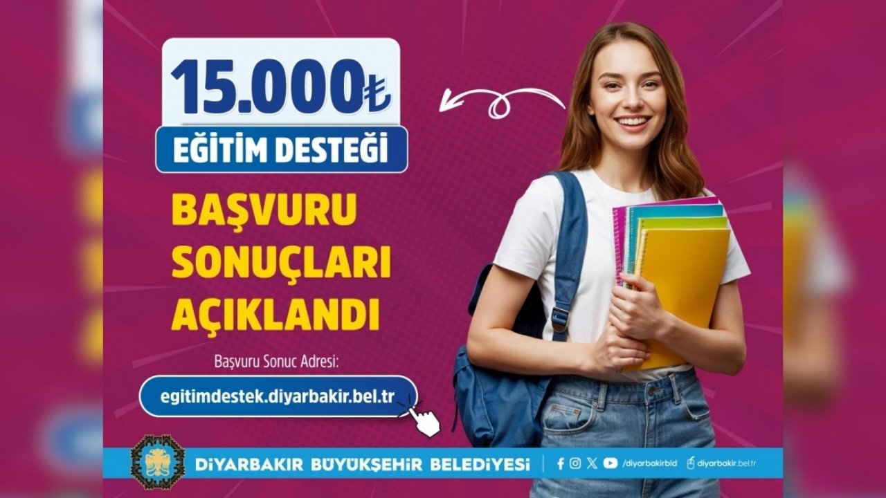 Diyarbakır’da üniversitelilere burs: Yarın yatacak