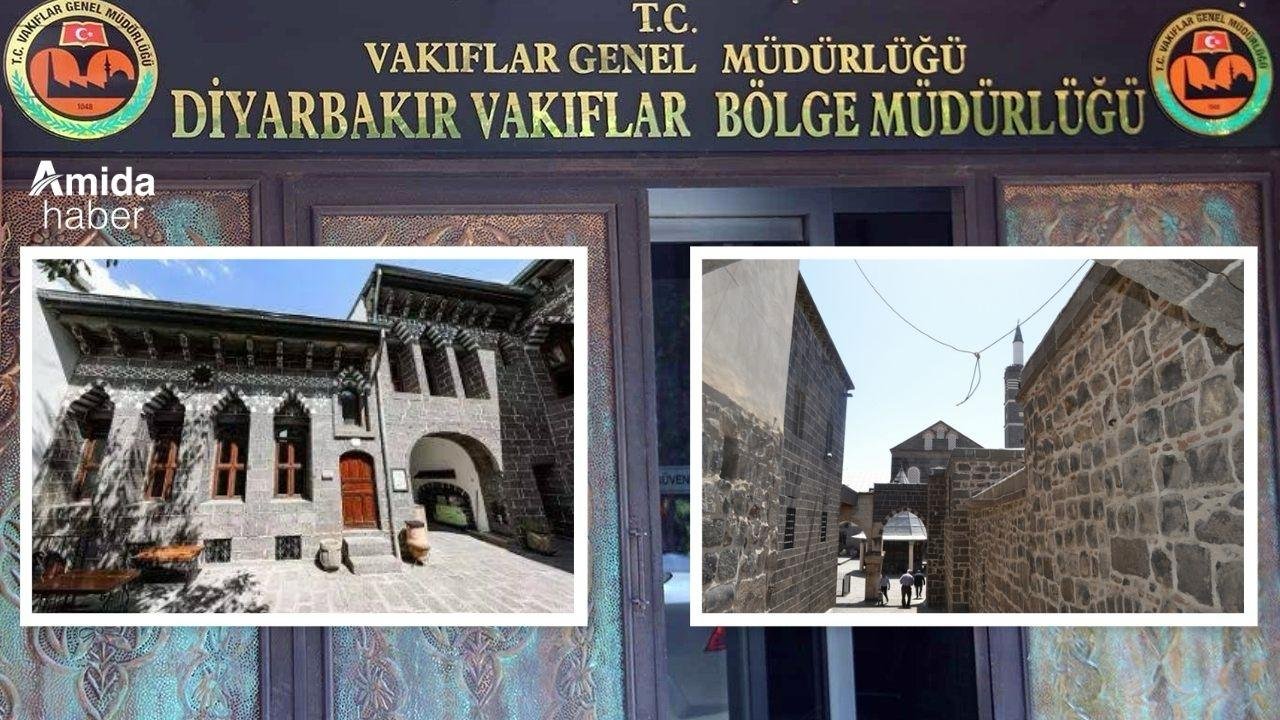 Diyarbakır’daki iki tarihi medrese vakıflara devredildi