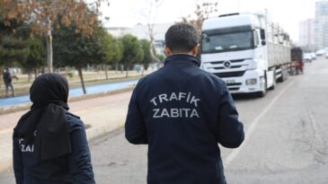 Diyarbakır’da ağır tonajlı araçlar için park uyarısı