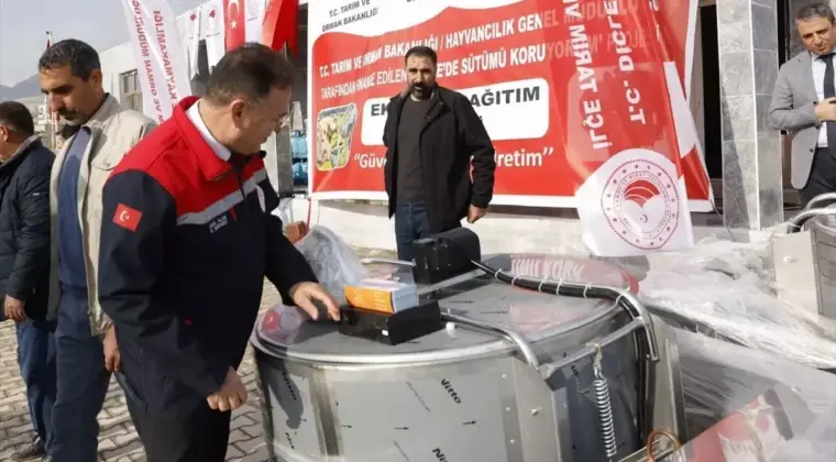 Dicle’de Süt Soğutma Desteği