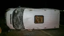 Diyarbakır’da Minibüs Devrildi: 16 Yaralı