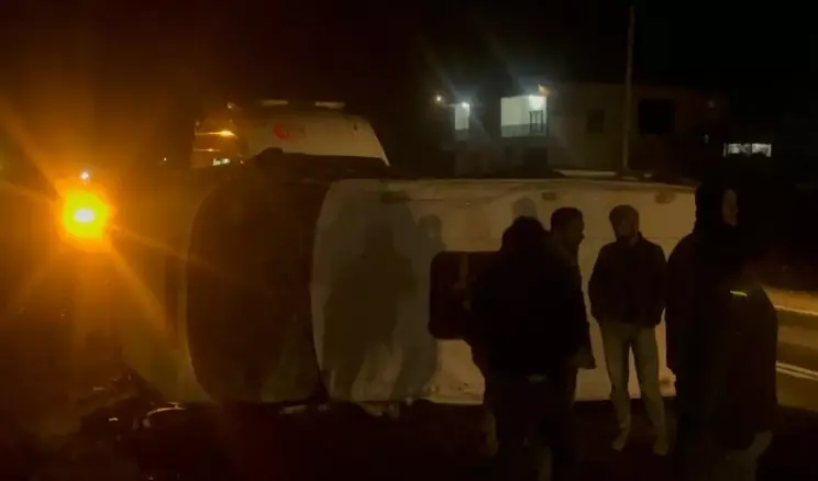 Diyarbakır’da İşçi Servisi Devrildi: 16 Yaralı